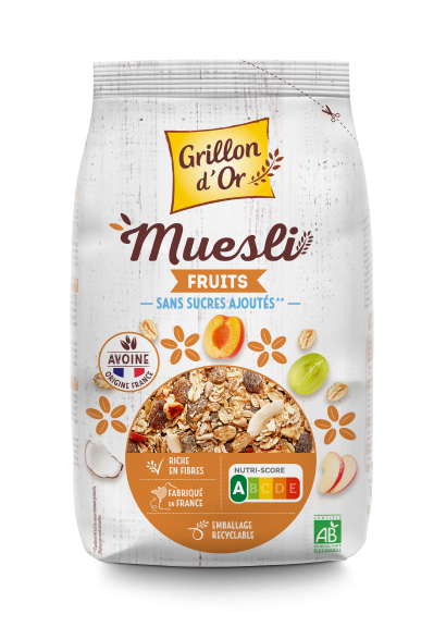 Muesli fruits