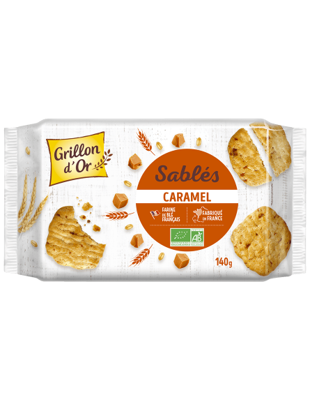 Sablés caramel 140g