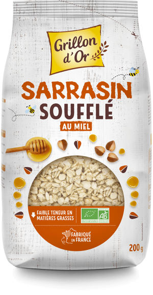 Sarrasin soufflé au miel 200g