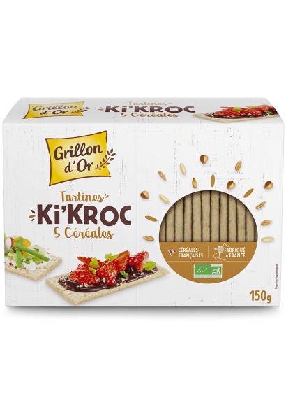 Tartines Ki Kroc 5 céréales 150g