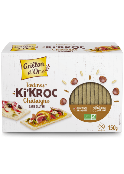 tartines Ki Kroc châtaigne 150g