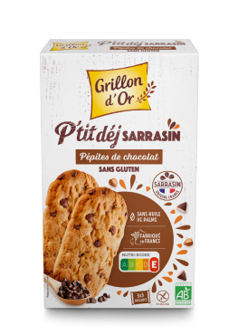 Biscuits p'tit déj chocolat