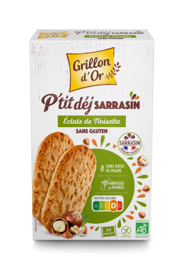Biscuits p'tit déj noisettes