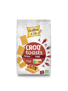 Croq' Toasts paprika fumé