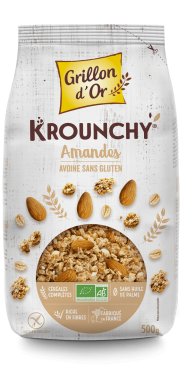 Krounchy amandes avoine sans gluten 500g