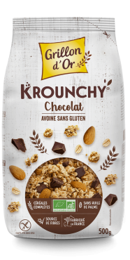 Krounchy chocolat avoine sans gluten 500g