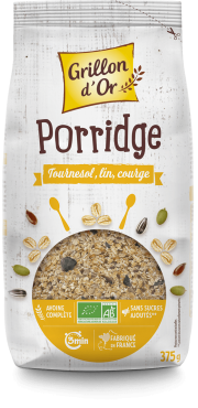 Porridge tournesol lin courge 375g