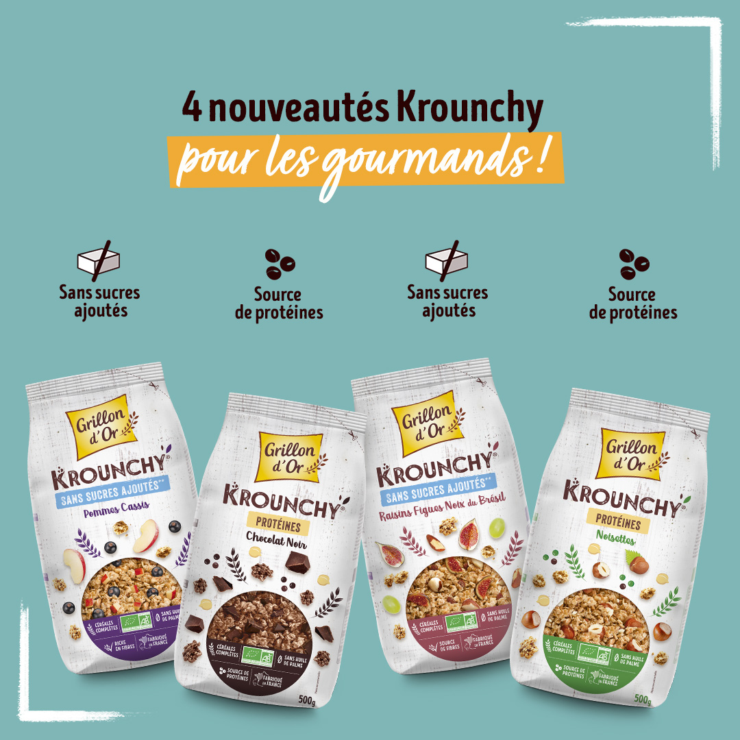 nouveautés krounchy