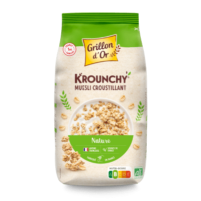 Grillon d'Or Krounchy - mueslis croustillants bio
