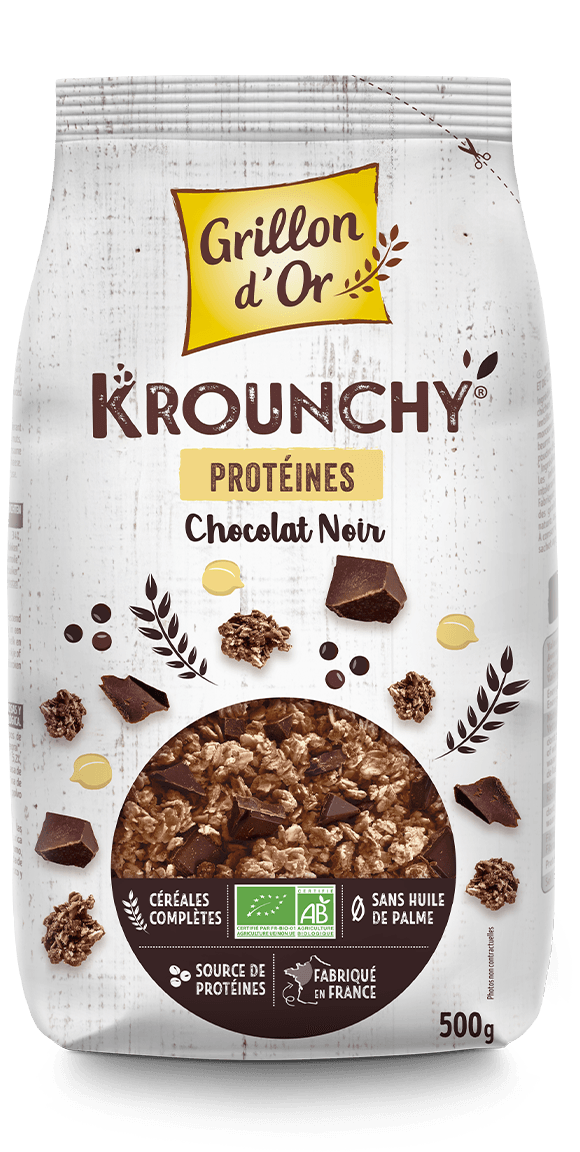 Krounchy chocolat protéines 500g