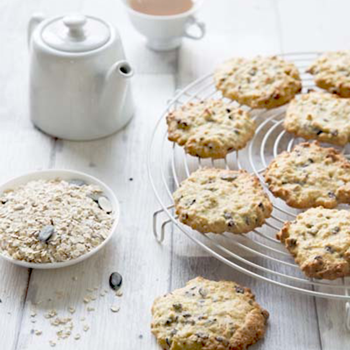 cookies porridge pépites chocolat