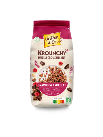 Krounchy framboise chocolat 