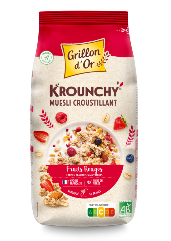 Krounchy fruits rouges