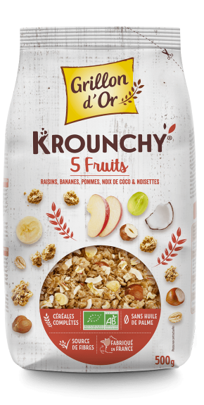 Krounchy 5 fruits 500g