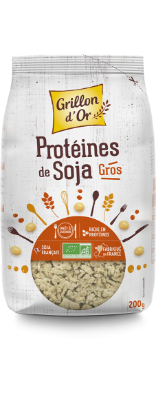 Protéines de soja gros 200g