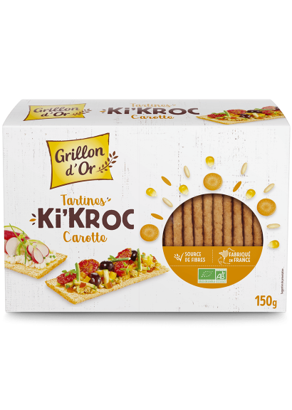 Tartines Ki Kroc carotte 150g