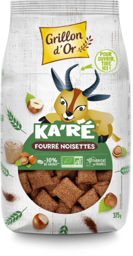 Ka_ré fourré noisette 375g
