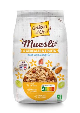 Muesli épicé, cannelle et gingembre