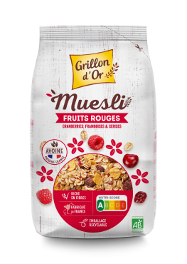 Muesli fruits rouges