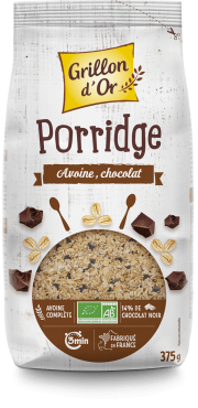 Porridge avoine chocolat 375g