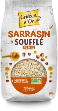 Sarrasin soufflé au miel 200g