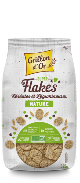 Super flakes céréales _ légumineuses nature 325g