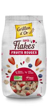 Super flakes fruits rouges 375g