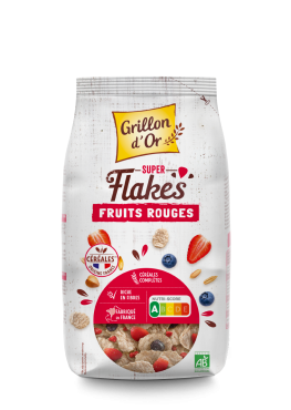 Super flakes fruits rouges